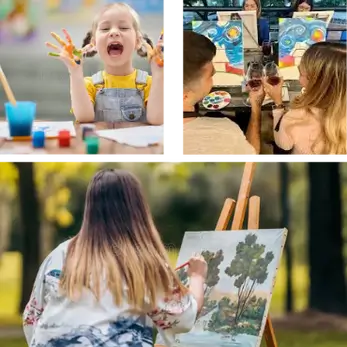 Kit para pintar por números- Reduce estrés y Estimula la creatividad