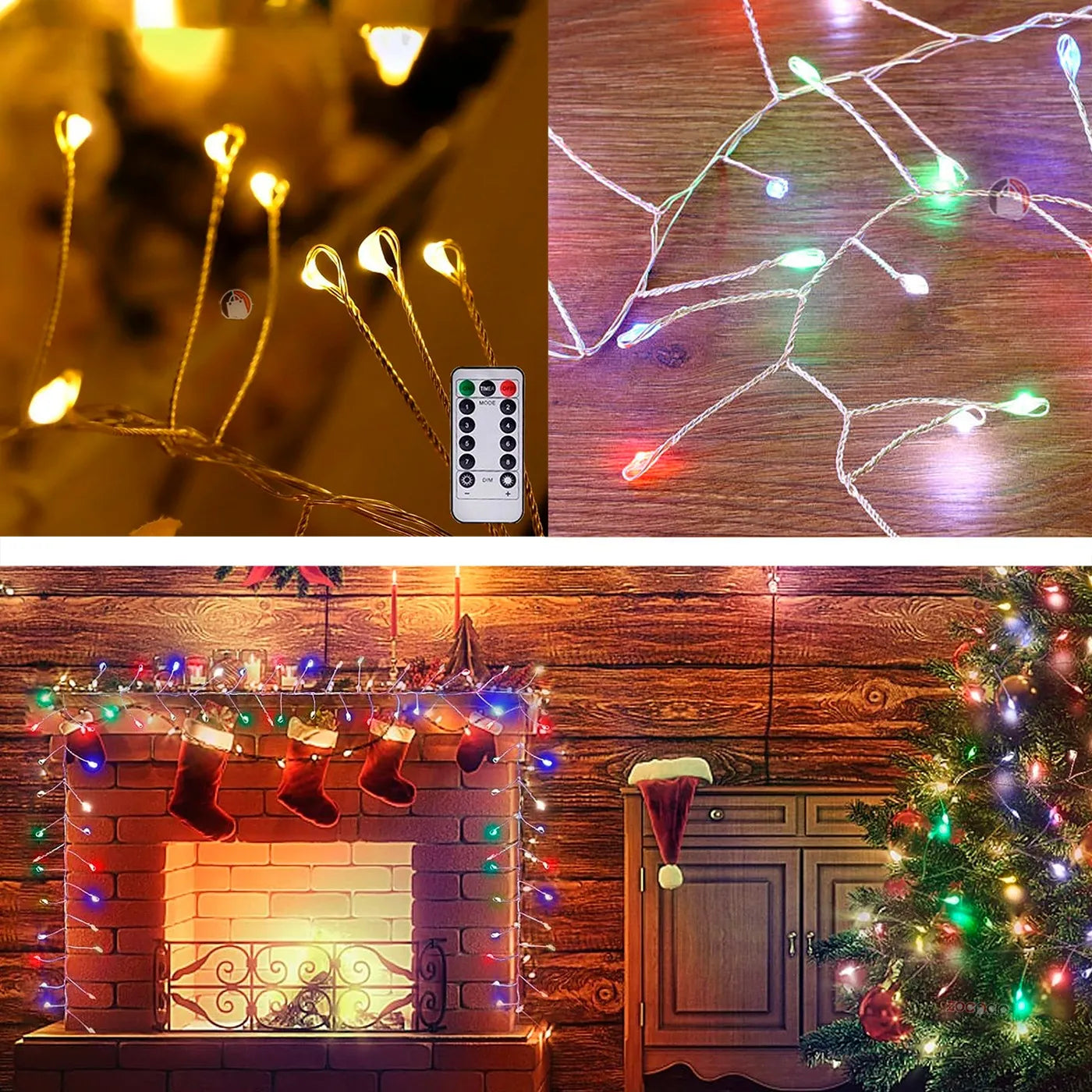 Luces LED de hadas🧚 en alambre, para navidad🎄 o cualquier ocasión (las originales)