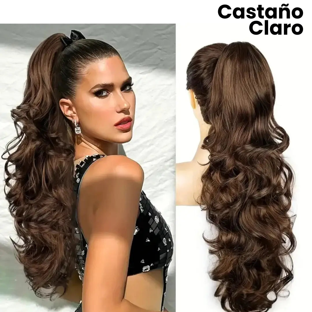 🌟 ¡Luce una cola de caballo perfecta en segundos! 😍 Aprovecha la OFERTA IMPERDIBLE 🎁