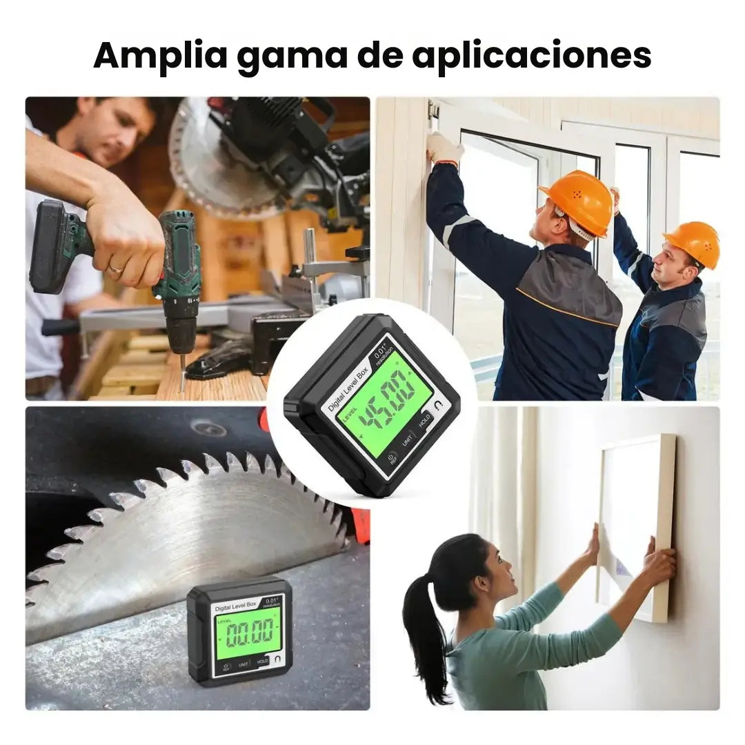 📢🔧 OFERTA 50 % de DESCUENTO 🔥 Medidor de Ángulo digital magnético🧲