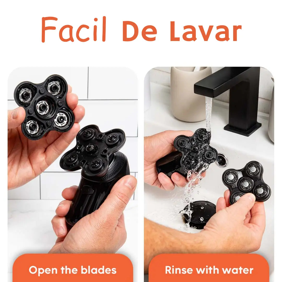 SerieFlex™ afeitadora 5 en 1 "Sin Irritaciones"