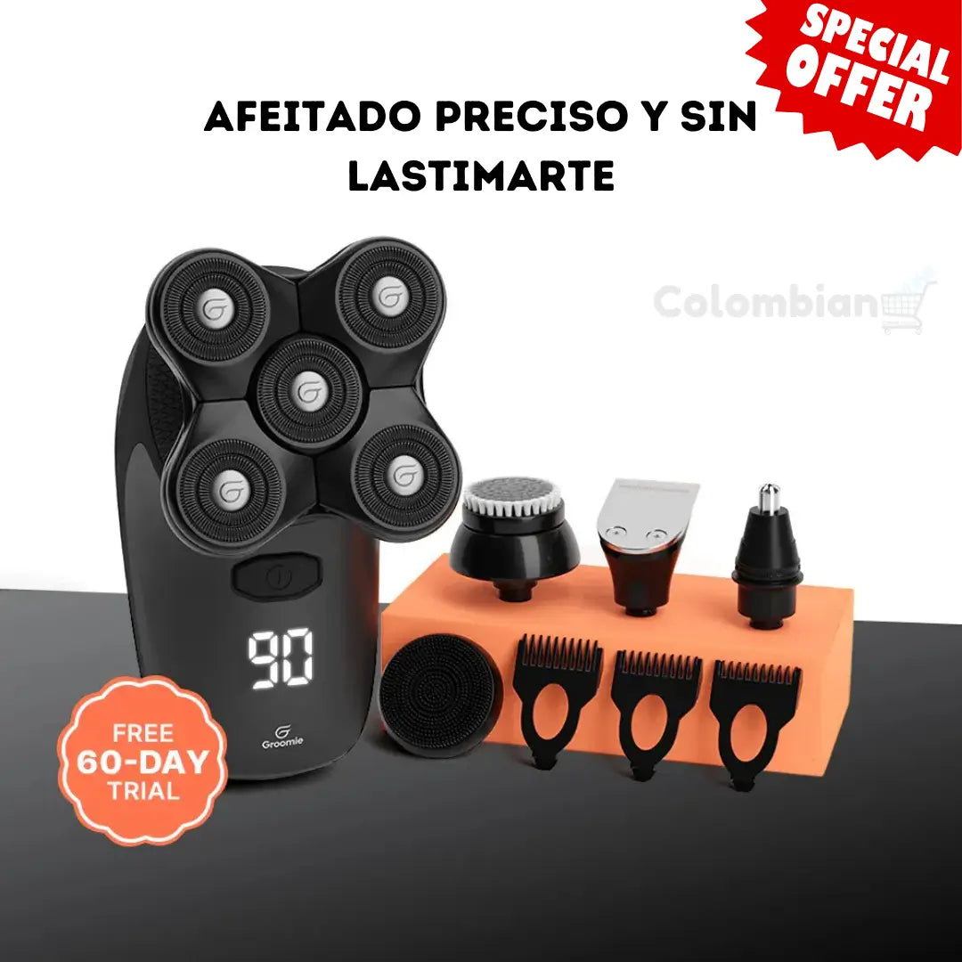 SerieFlex™ afeitadora 5 en 1 "Sin Irritaciones"