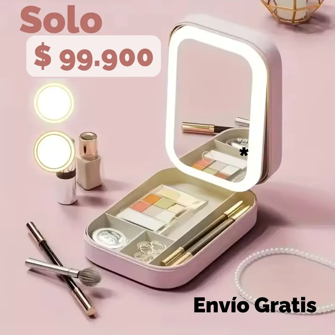 GlowCase: La cosmetiquera ideal para cualquier momento. El regalo perfecto😍