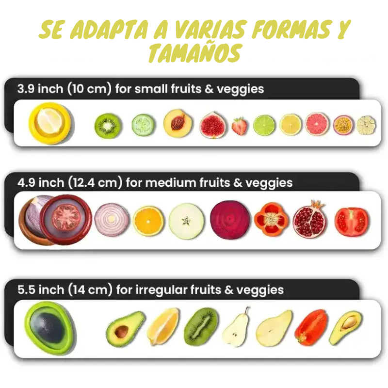 Durafresh™ contenedor de larga duración de frutas y verduras.