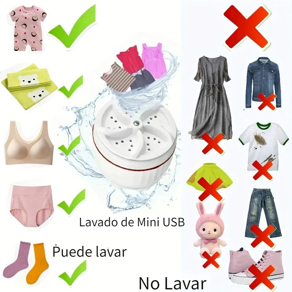 TurboWash Lavadora Portátil (turbina ultrasónica)