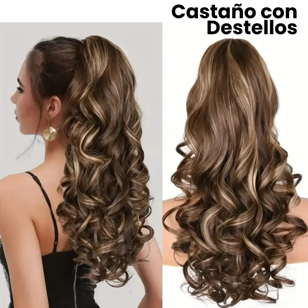 🌟 ¡Luce una cola de caballo perfecta en segundos! 😍 Aprovecha la OFERTA IMPERDIBLE 🎁