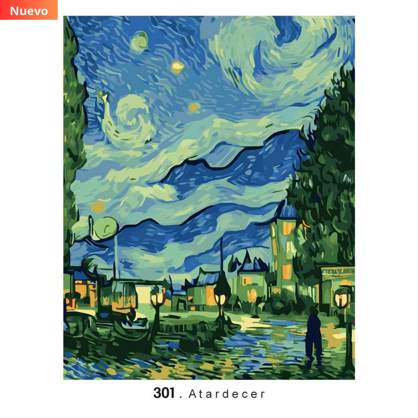 Kit para pintar por números- Reduce estrés y Estimula la creatividad