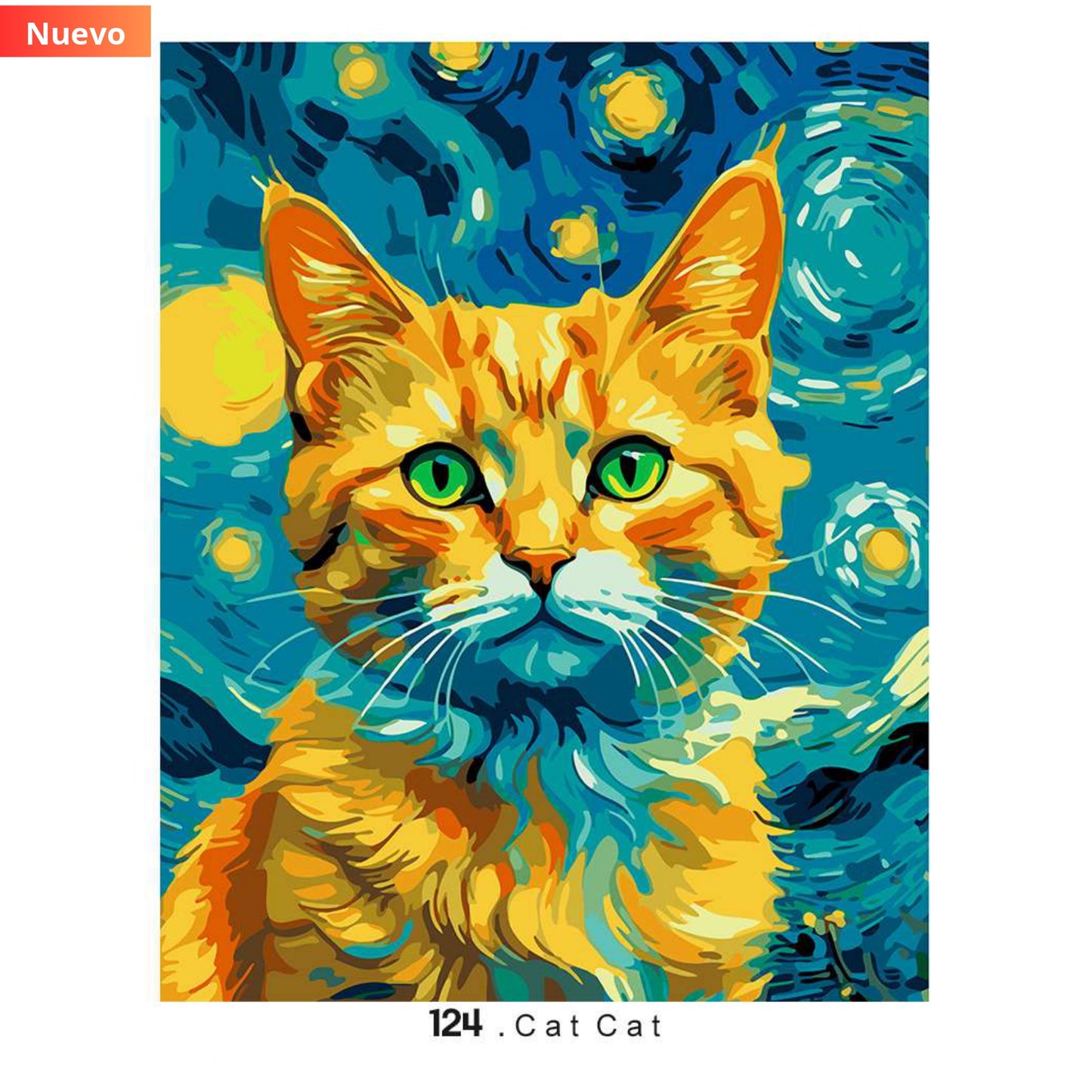 Kit para pintar por números- Reduce estrés y Estimula la creatividad