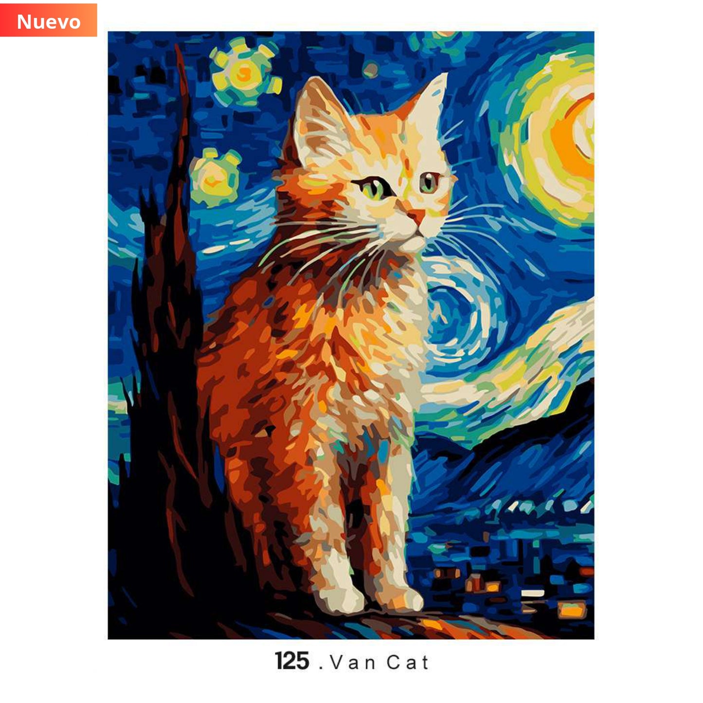 Kit para pintar por números- Reduce estrés y Estimula la creatividad