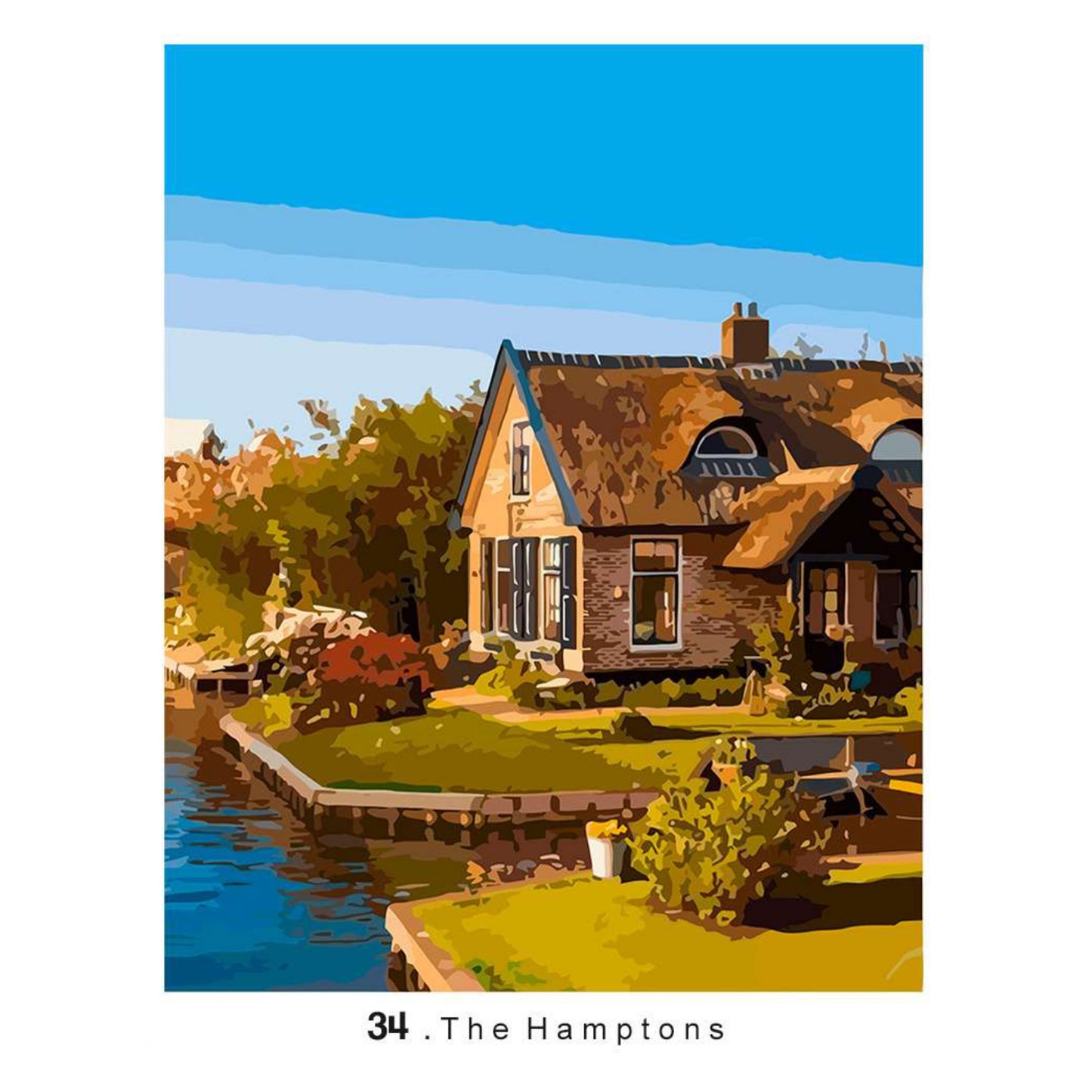 Kit para pintar por números- Reduce estrés y Estimula la creatividad