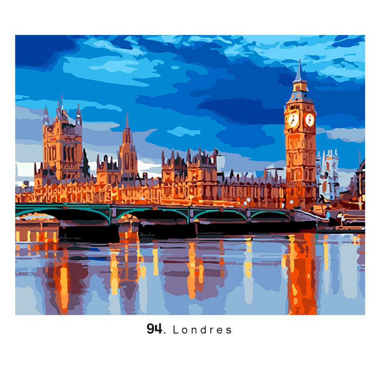 Kit para pintar por números- Reduce estrés y Estimula la creatividad