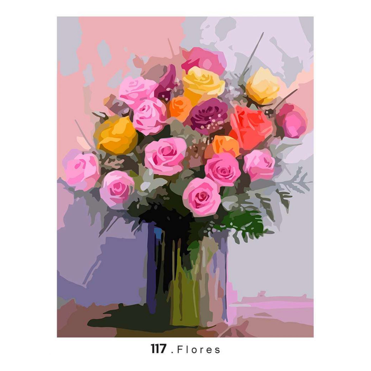 Kit para pintar por números- Reduce estrés y Estimula la creatividad