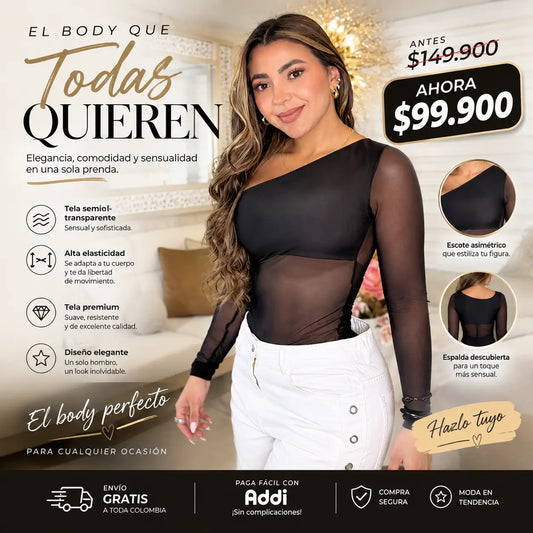 Body Ambar: Diseñado para destacar en cualquier lugar