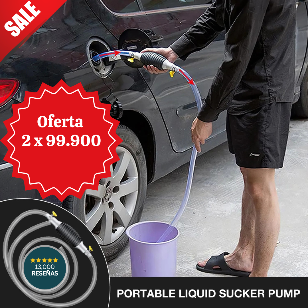 EcoSucción™ La bomba manual que te salvara!