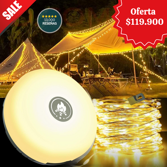 GlowMate™ Luz enrollable 4 en 1