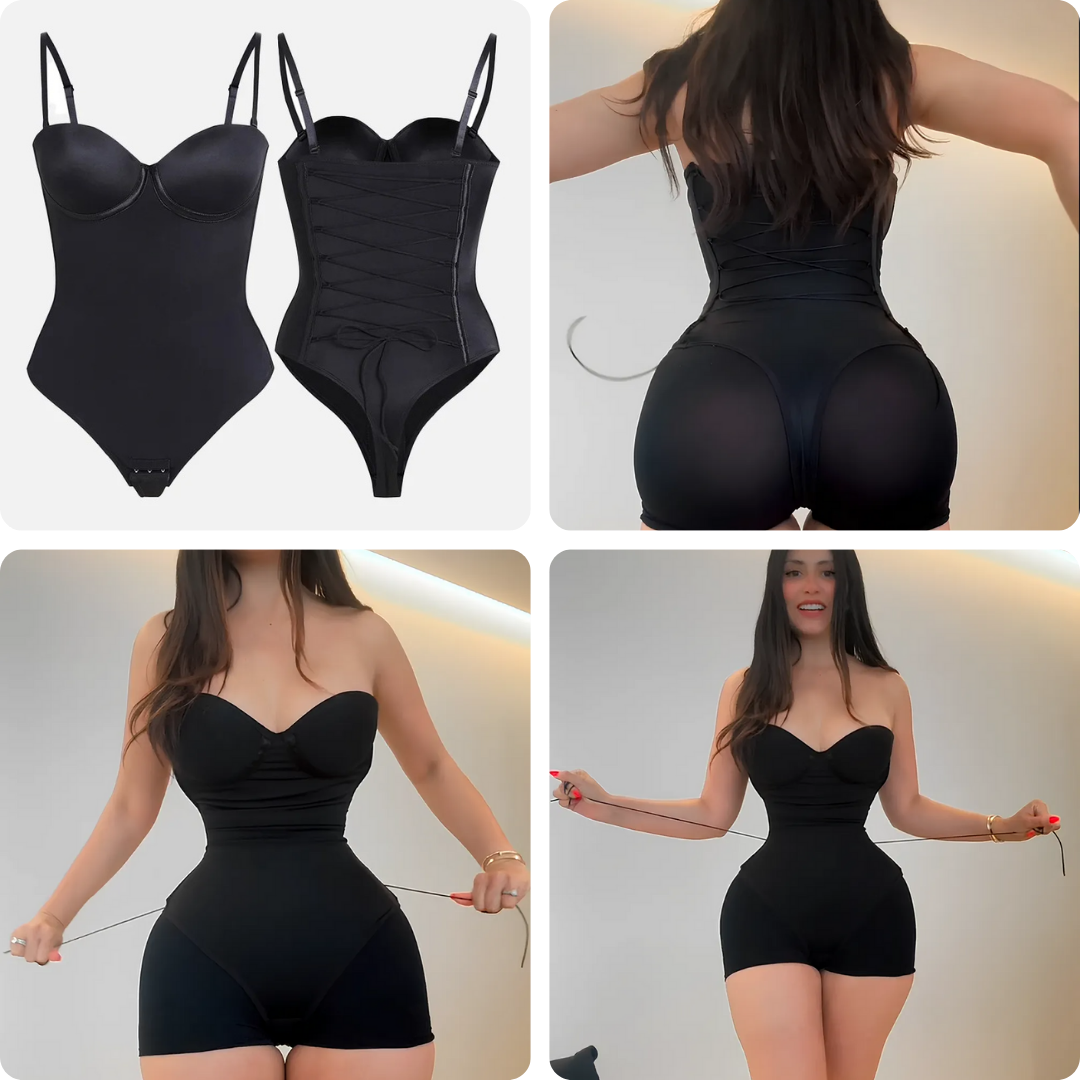 Body Corset de ajuste con cordones (Reduce tu cintura al instante)