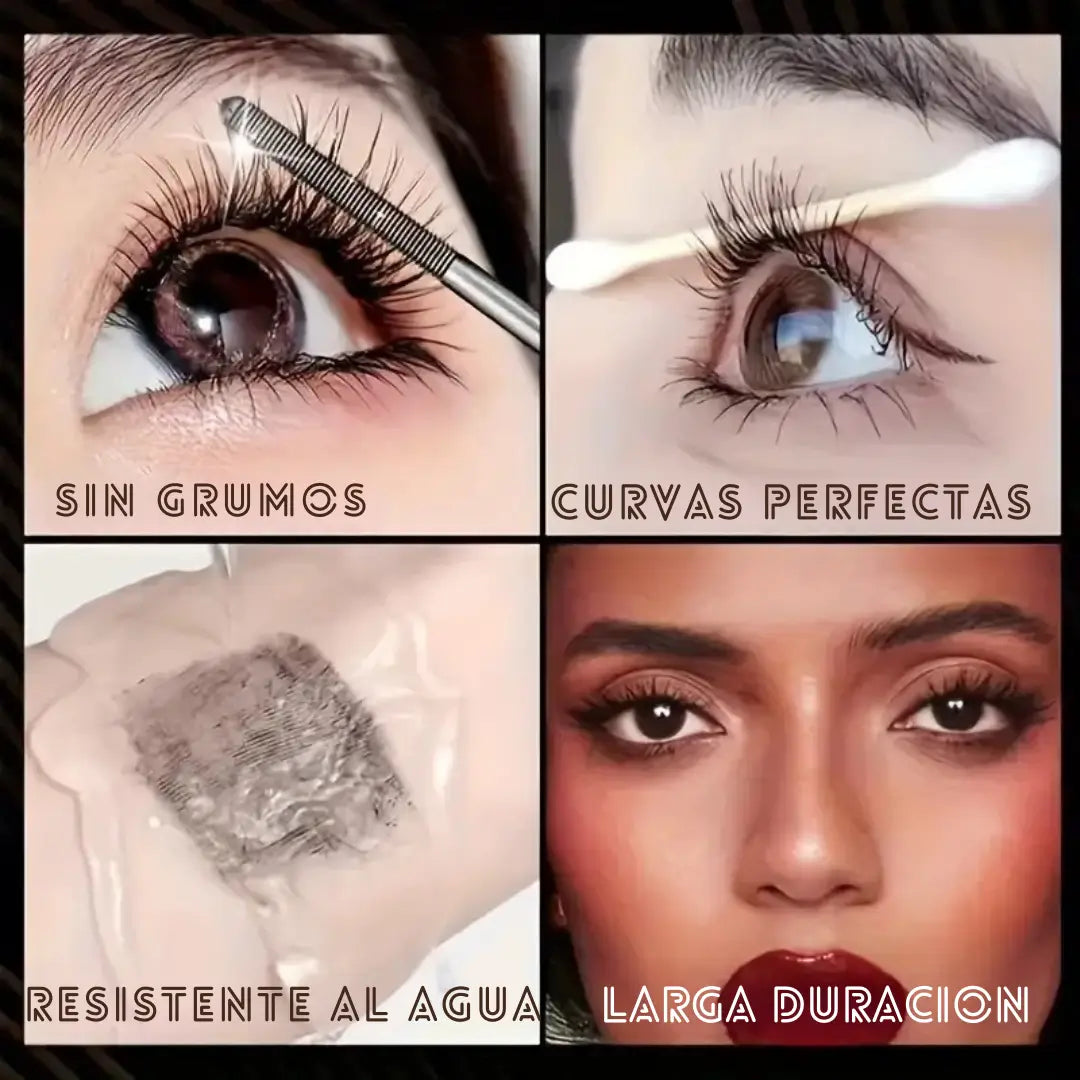 🔥Oferta 2025🔥Máscara de pestañas alargadora y rizadora resistente al agua y al sudor