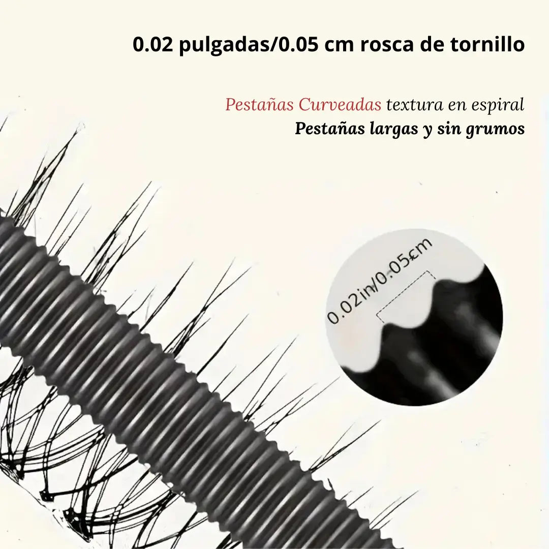 🔥Oferta 2025🔥Máscara de pestañas alargadora y rizadora resistente al agua y al sudor