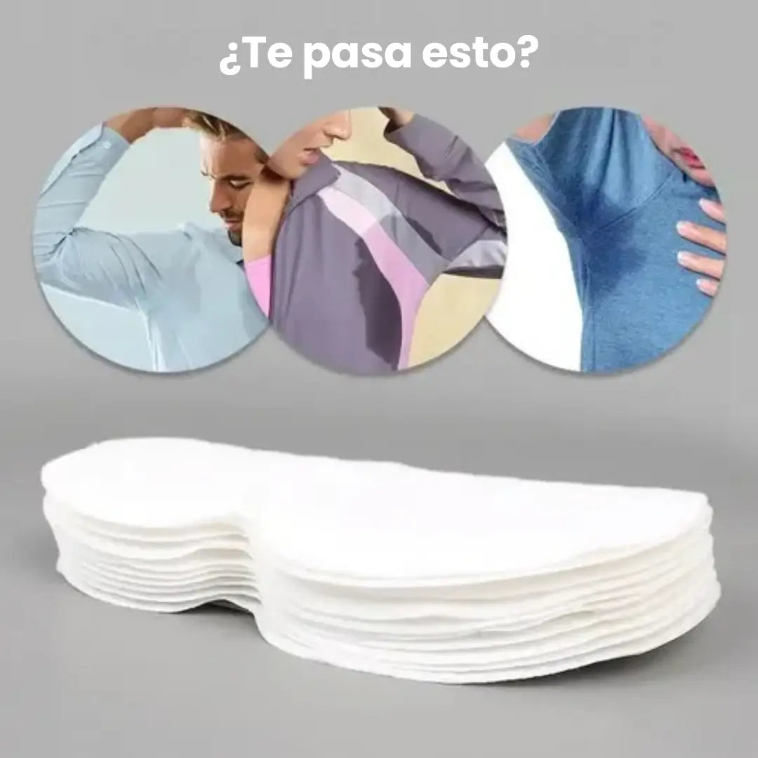 FrescaLife las Almohadillas ultrafinas para el sudor de las axilas