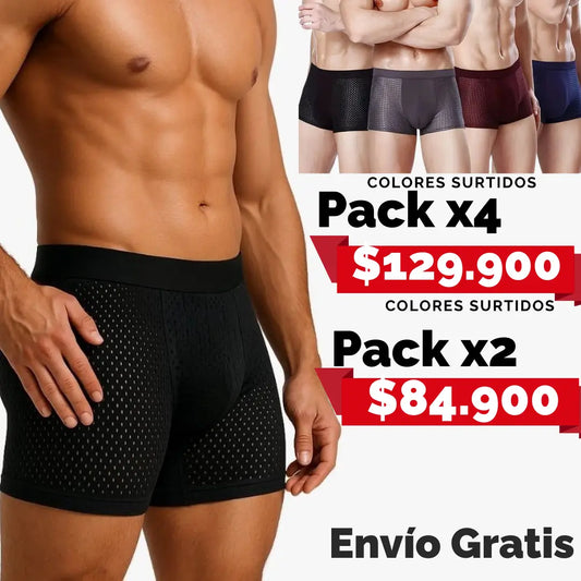 ¡Descubre el Bóxer de fibra de Bambú Premium! Mas frescura y suavidad