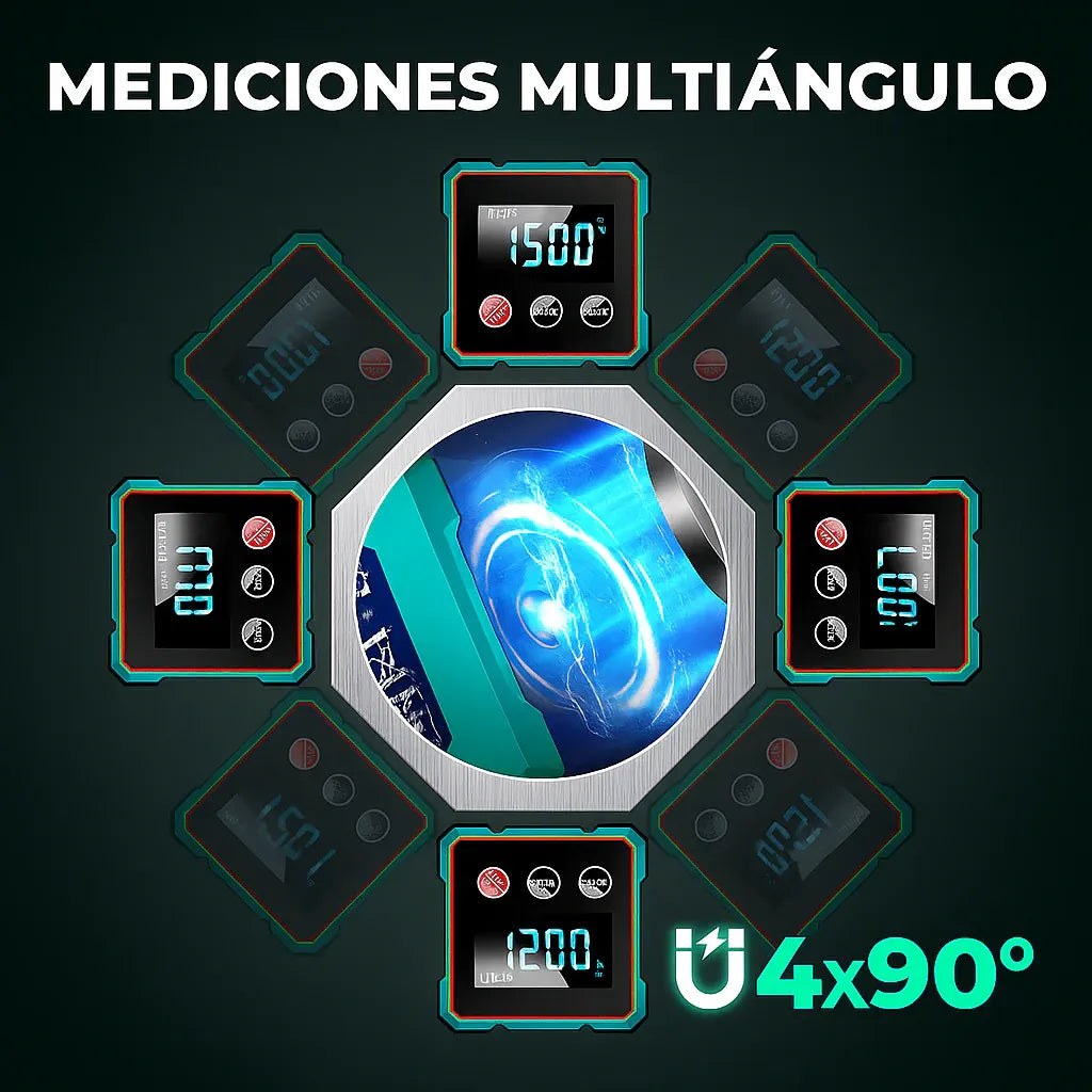📢🔧 OFERTA 50 % de DESCUENTO 🔥 Medidor de Ángulo digital magnético🧲