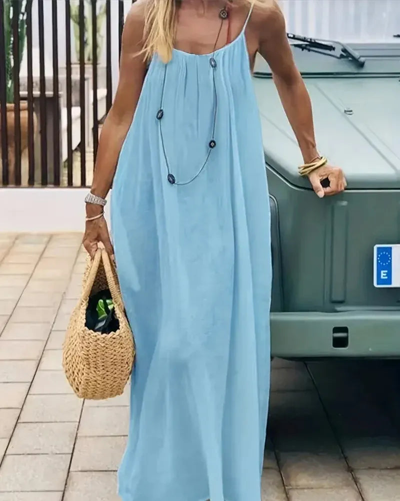 Vestido Camisola Sin Espalda: Elegancia Fresca y Atrevida para toda Ocasión