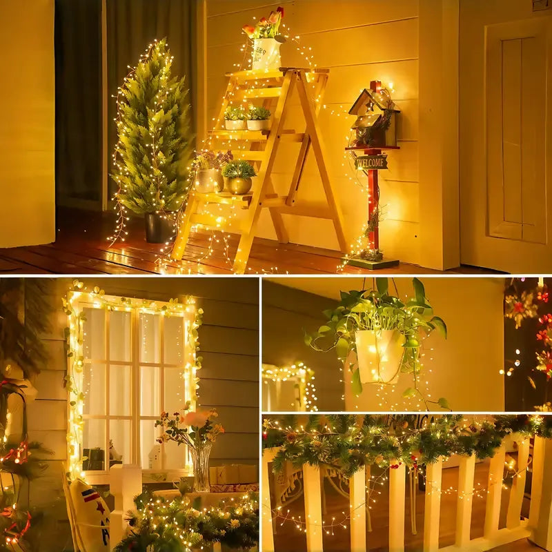 Luces LED de hadas🧚 en alambre, para navidad🎄 o cualquier ocasión (las originales)