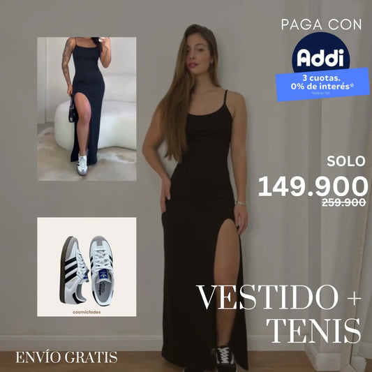 El Vestido Infaltable, Combo: Tenis y Vestido a un solo Clic!